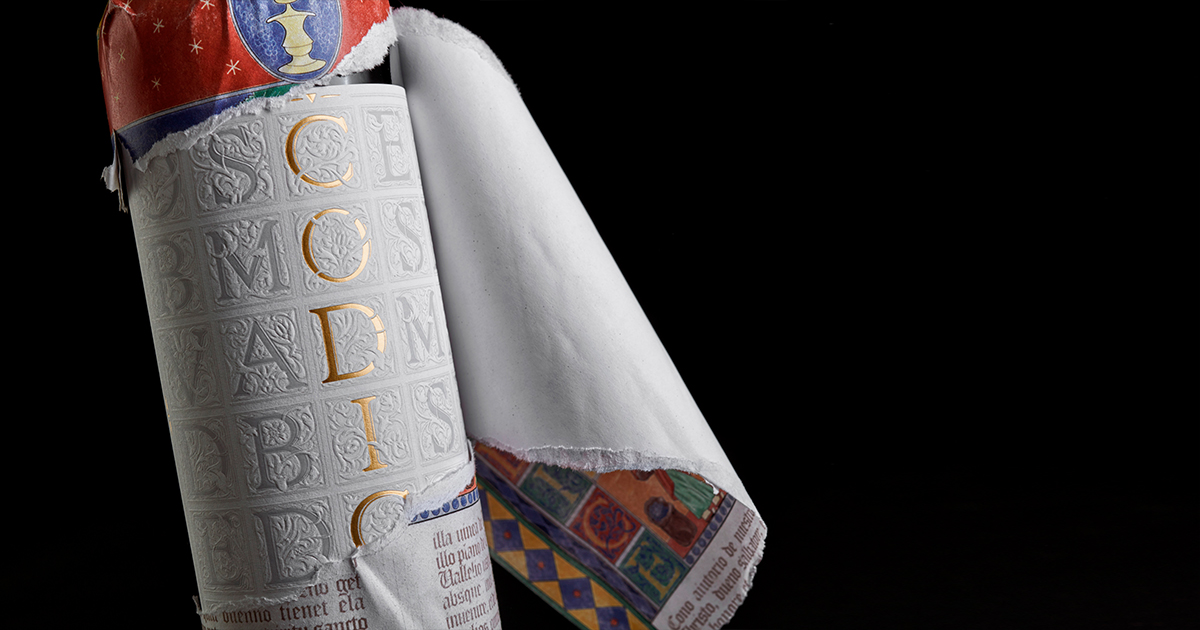Estudio Maba - Label design for Codice wine brand
